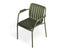Roku Armchair - Outdoor - Eucalyptus Green - Chair with Green Cushion