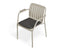 Roku Armchair - Outdoor - Latte - Chair with Granite Grey Cushion
