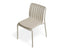 Roku Dining Chair - Outdoor - Latte - Chair with Husk Cushion