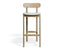 Zara Stool - Natural - Custom Upholstered