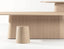 P.O.V. Table 465 Rectangle (Heavily Rounded Corners) - European Oak - By TON