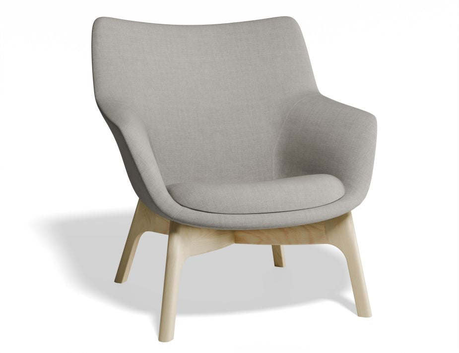 Flow Armchair - Light Grey