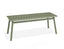Roku Bench 120cm - Outdoor - Eucalyptus Green - Bench with Sandy Grey Cushion