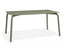 Roku Dining Table 160cm - Outdoor - Eucalyptus Green
