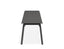 Roku Bench 120cm - Outdoor - Charcoal - Bench with Granite Grey Cushion