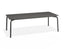 Roku Dining Table 220cm - Outdoor - Charcoal