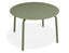 Roku Round Dining Table 120cm - Outdoor - Eucalyptus Green
