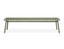 Roku Bench 190cm - Outdoor - Eucalyptus Green - Bench with Green Cushion
