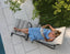 Paloma Footrest - Outdoor - Charcoal