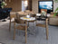 Place Cafe Table - Round - Terrazzo Stone Top - 70cm