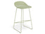 Pop Stool - Dusty Green Frame and Shell Seat - 75cm Commercial Bar Height