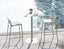Roku Bar Stool - Outdoor - Latte