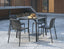 Roku Dining Table 90cm - Outdoor - Charcoal