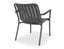 Roku Outdoor Lounge Chair in Matt Charcoal