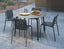 Roku Round Dining Table 120cm - Outdoor - Charcoal