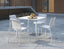 Roku Dining Table 90cm - Outdoor - White