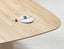 P.O.V. Table 460 Square (Heavily Rounded Corners) - European Oak Top - By TON