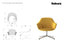 Core Lounge Chair - Swivel Base