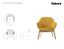 Core Lounge Chair - Wood Base