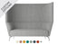 Kap 2 Seater Sofa High Back and Sides