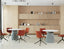 Flow Chair - Arms - Swivel Base