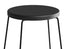Hugo Low Stool - Black - Black Seat