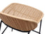 Sombra Rattan Bar Stool - Outdoor - Black
