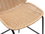 Sombra Rattan Bar Stool - Outdoor - Black