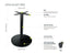 Flat Tech Cafe Table Base - AUTO-ADJUST UR22 (Min. order 4)