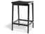 Stockholm Kitchen Stool - Black Stain - Black Pad - by TON