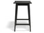 Stockholm Kitchen Stool - Black Stain - Black Pad - by TON