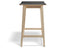 Stockholm Kitchen Stool - Natural Oak - Black Pad - by TON