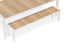 Vydel Bench Seat - Outdoor - 190cm - Teak - White