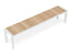 Vydel Bench Seat - Outdoor - 190cm - Teak - White