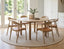 Arki Armchair - Natural - with Pad - with Black Vegan Leather Cushion