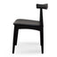 Elbow Dining Chair - Black (Set of 2)