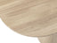 P.O.V. Table 468 Rectangle (Heavily Rounded Corners) - European Oak - By TON