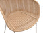 Tulum Rattan Armchair - Outdoor - Latte