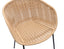 Tulum Rattan Armchair - Outdoor - Black