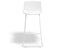 Umbria Stool - White - White Shell - 77cm Commercial Bar Height