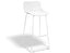 Umbria Stool - White - White Shell - 77cm Commercial Bar Height