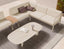 Vela Coffee Table - Outdoor - latte - Dune Ceramic Top