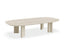 Vela Coffee Table - Outdoor - latte - Dune Ceramic Top