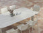 Vela Dining Table 240cm - Outdoor - Latte - Dune Ceramic Top