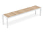 Vydel Bench Seat - Outdoor - 190cm - Teak - White