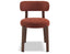 Nodus Dining Chair - Walnut - Terracotta
