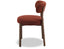 Nodus Dining Chair - Walnut - Terracotta