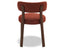 Nodus Dining Chair - Walnut - Terracotta