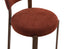 Nodus Dining Chair - Walnut - Terracotta