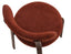 Nodus Dining Chair - Walnut - Terracotta